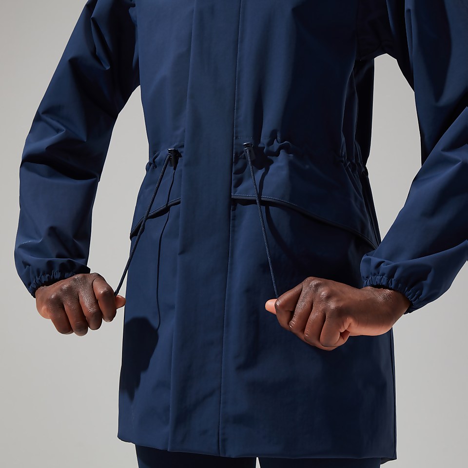 Women's Swirlhow Hooded Jacket - Dark Blue