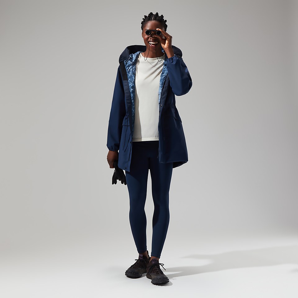 Women's Swirlhow Hooded Jacket - Dark Blue