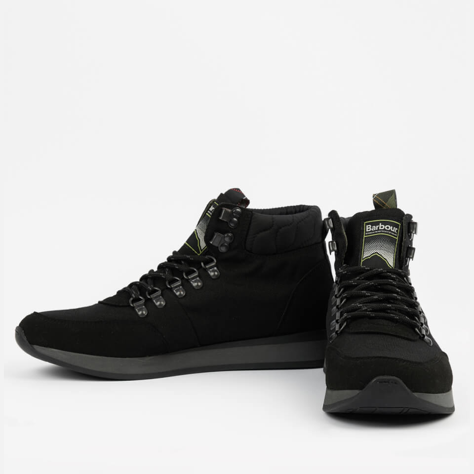 Barbour Ralph Nylon and Faux Suede Outdoor Boots