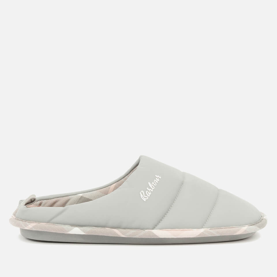 Barbour Scottie Quilted Nylon Mule Slippers - UK 3