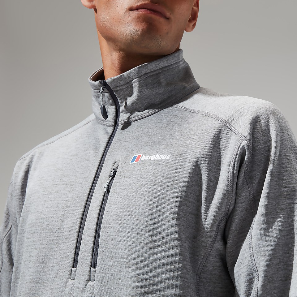 Men's Urban Spitzer Half Zip - Grey/Light Grey