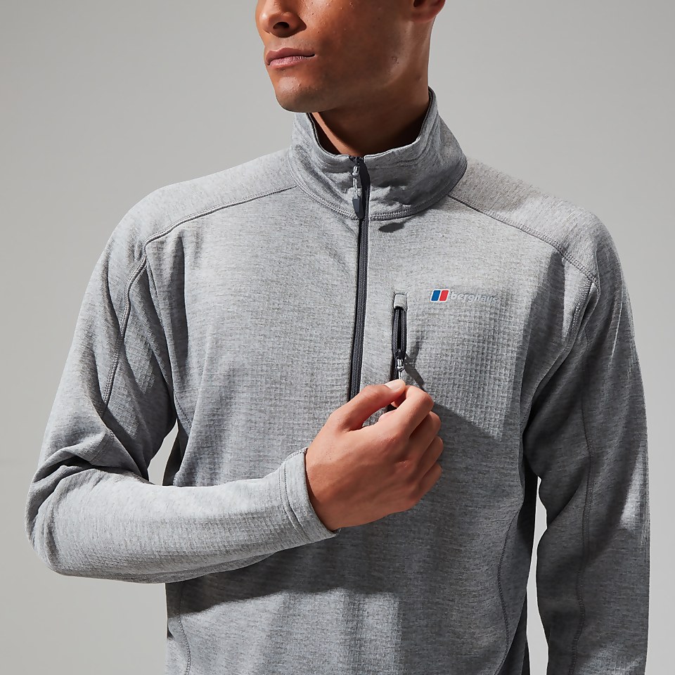 Men's Urban Spitzer Half Zip - Grey/Light Grey