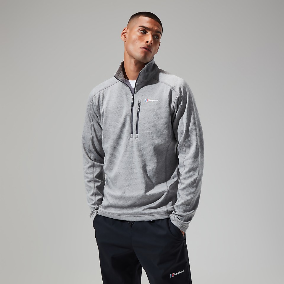 Men's Urban Spitzer Half Zip - Grey/Light Grey