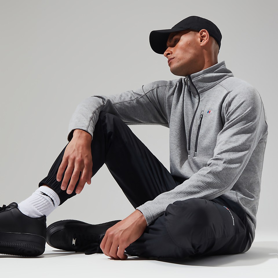 Men's Urban Spitzer Half Zip - Grey/Light Grey