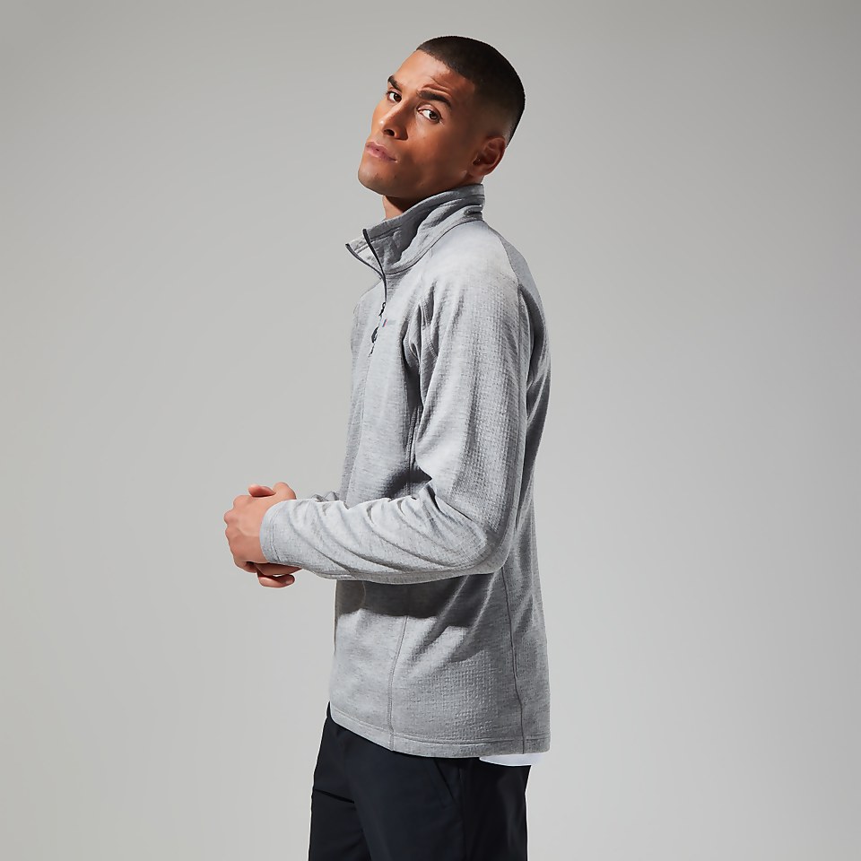Men's Urban Spitzer Half Zip - Grey/Light Grey