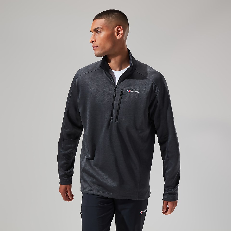 Men's Urban Spitzer Half Zip - Black/Grey