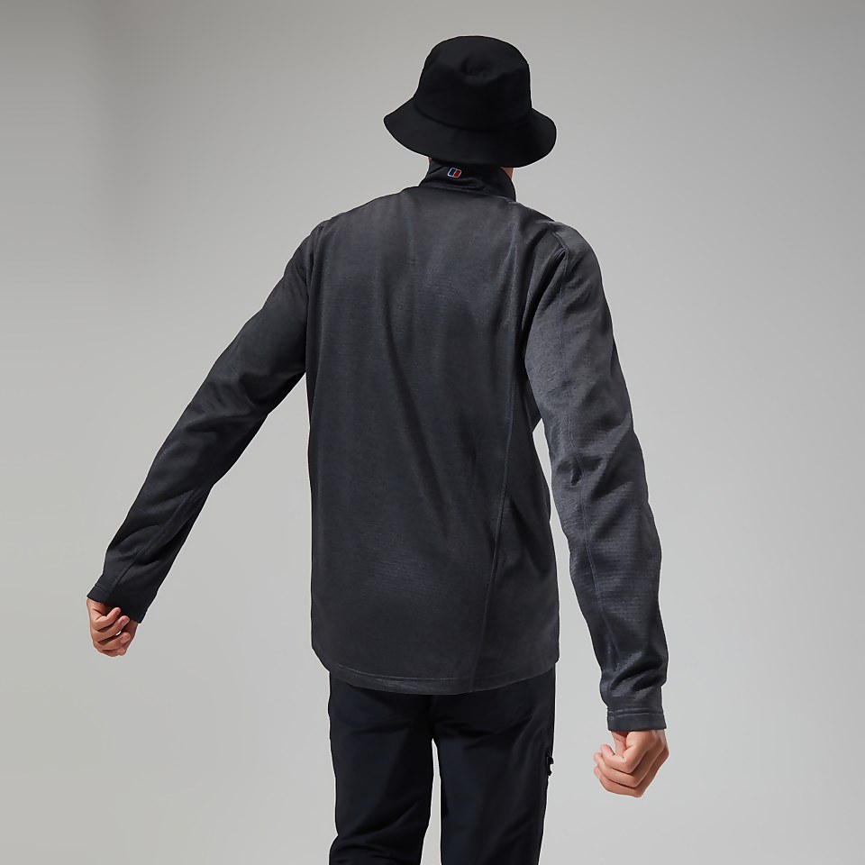 Men's Urban Spitzer Half Zip - Black/Grey