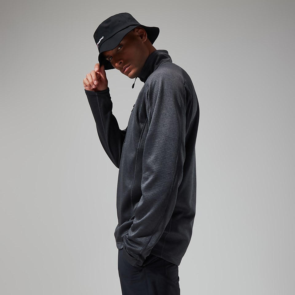 Men's Urban Spitzer Half Zip - Black/Grey