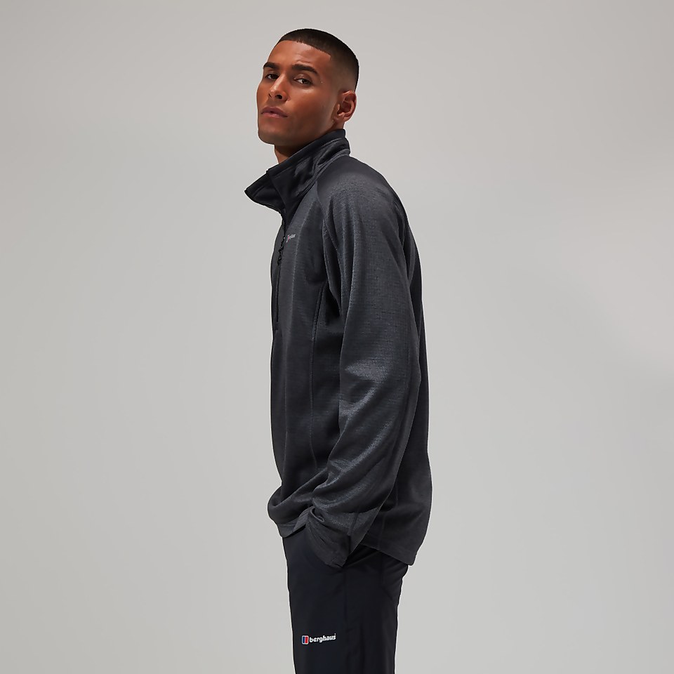 Men's Urban Spitzer Half Zip - Black/Grey