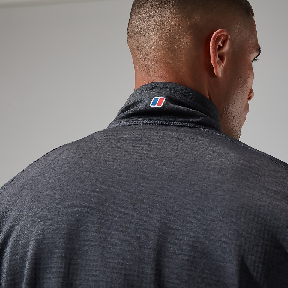 Men's Urban Spitzer Half Zip - Black/Grey