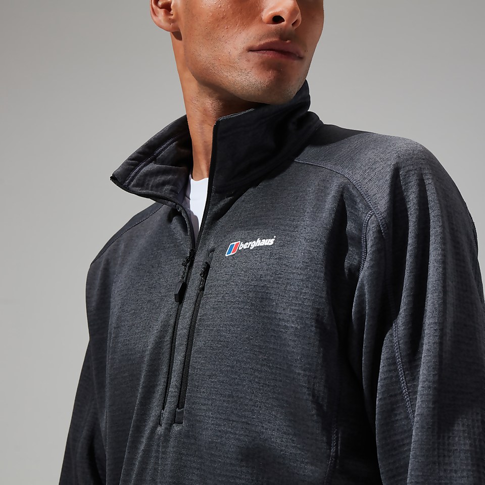 Men's Urban Spitzer Half Zip - Black/Grey