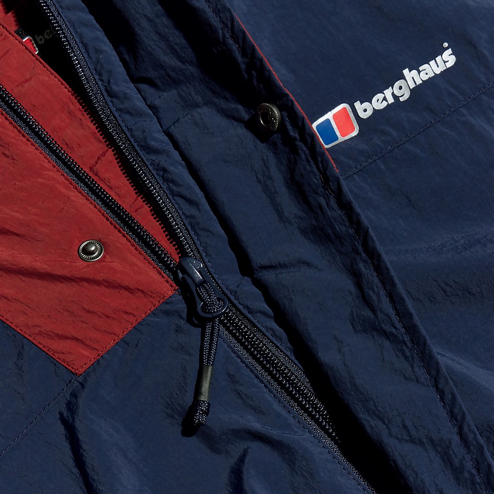 Unisex Urban Windbreaker 21 Jacket - Dark Blue/Dark Red