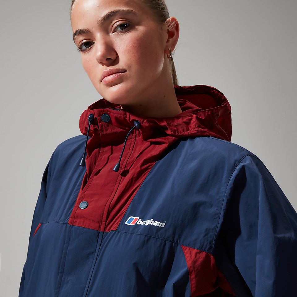 Unisex Urban Windbreaker 21 Jacket - Dark Blue/Dark Red