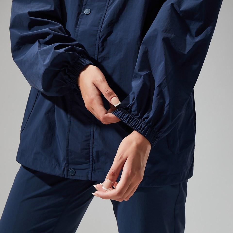 Unisex Urban Windbreaker 21 Jacket - Dark Blue/Dark Red