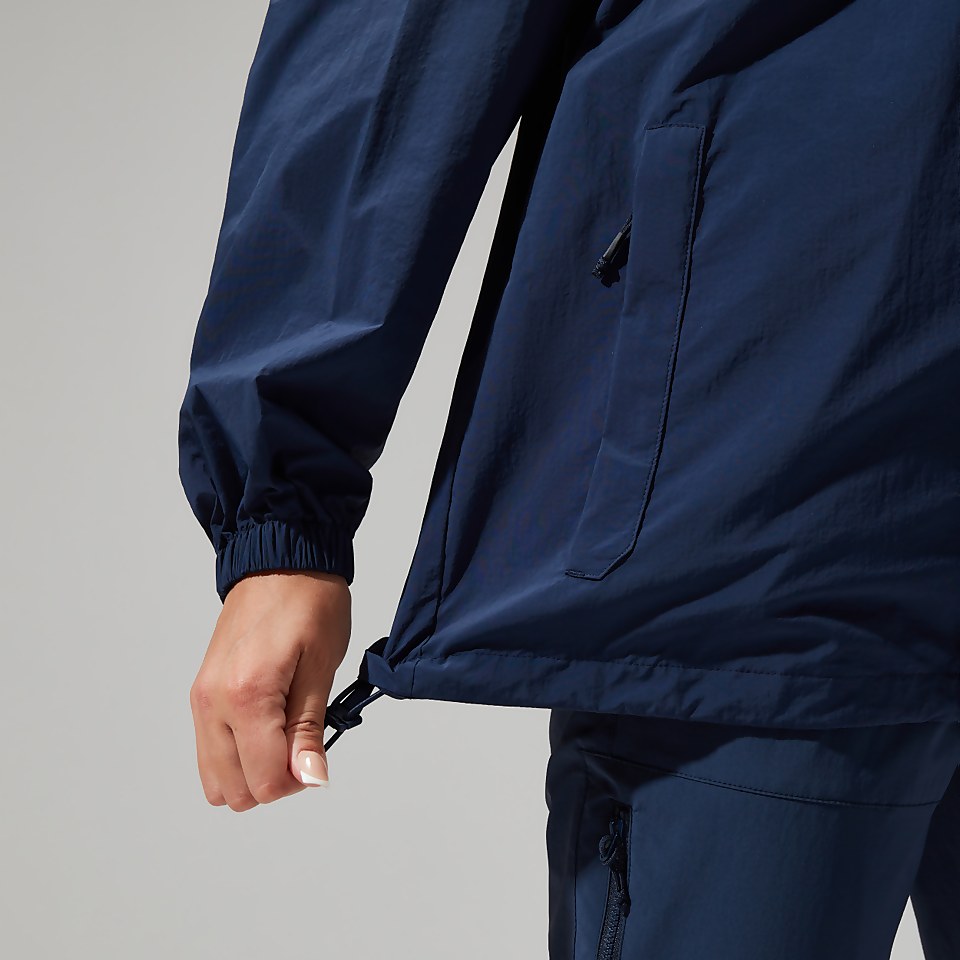 Unisex Urban Windbreaker 21 Jacket - Dark Blue/Dark Red