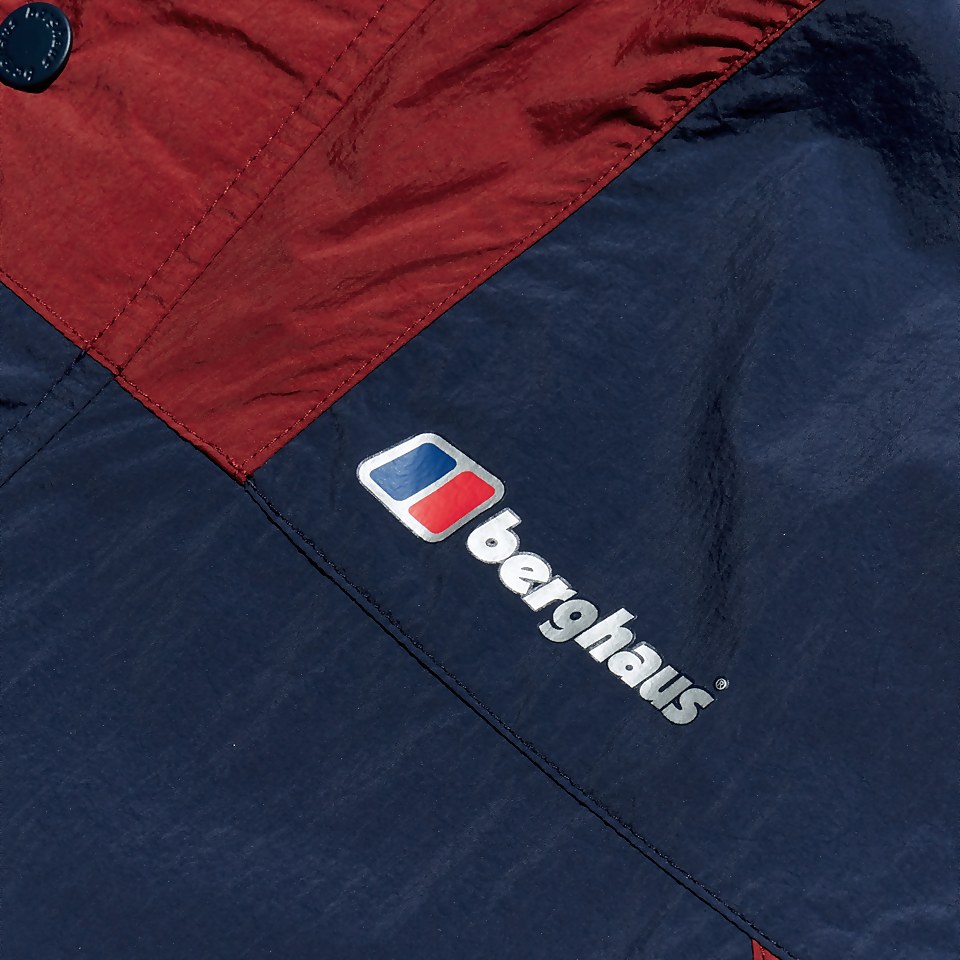 Unisex Urban Windbreaker 21 Jacket - Dark Blue/Dark Red