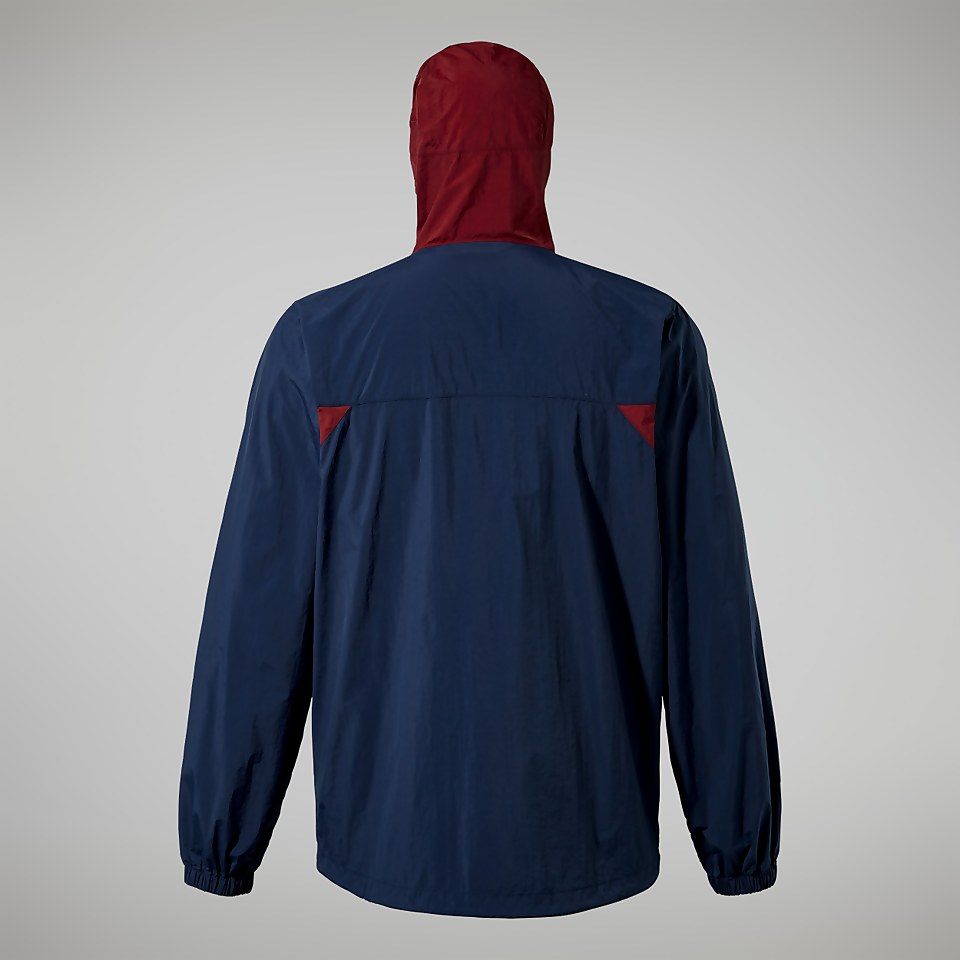 Unisex Urban Windbreaker 21 Jacket - Dark Blue/Dark Red