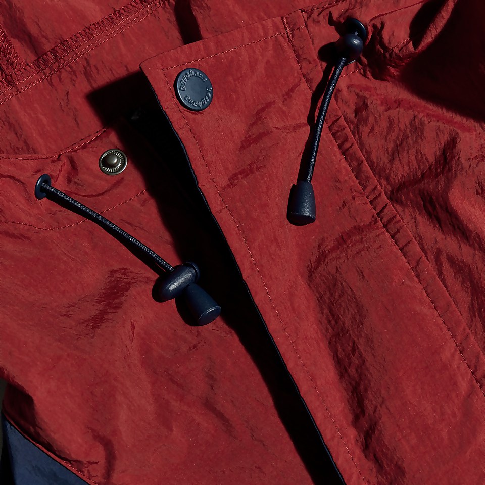Unisex Urban Windbreaker 21 Jacket - Dark Blue/Dark Red