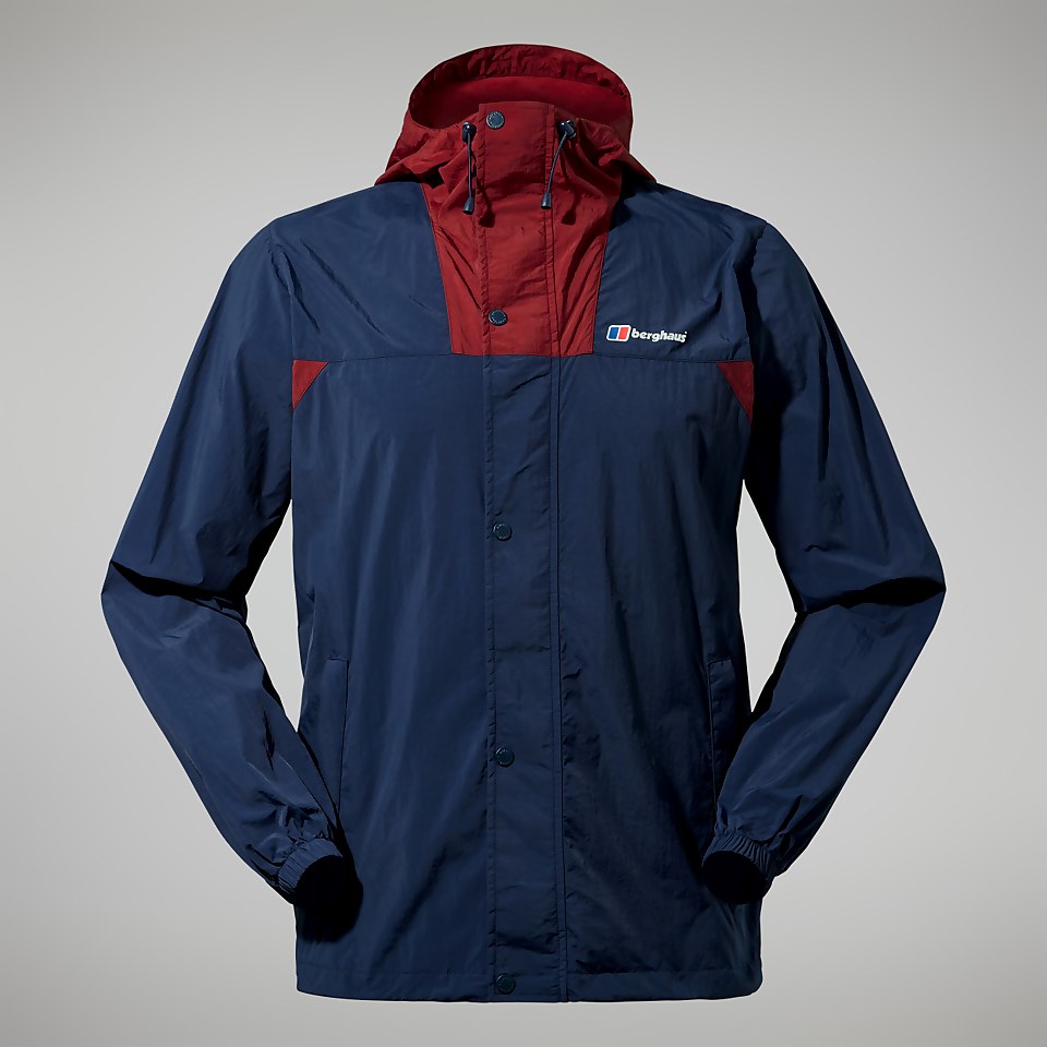 Unisex Urban Windbreaker 21 Jacket - Dark Blue/Dark Red
