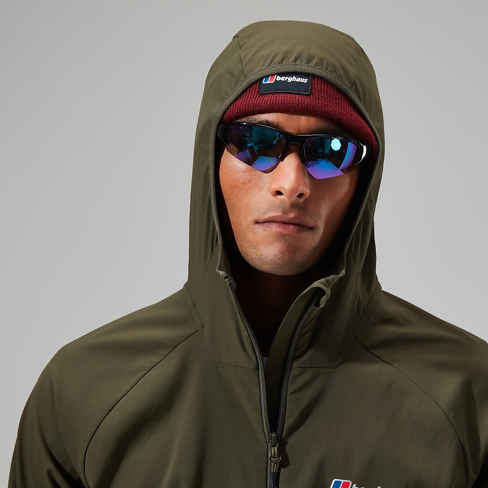 Men's Urban Theran Full Zip Hooded Jacket - Dark Green