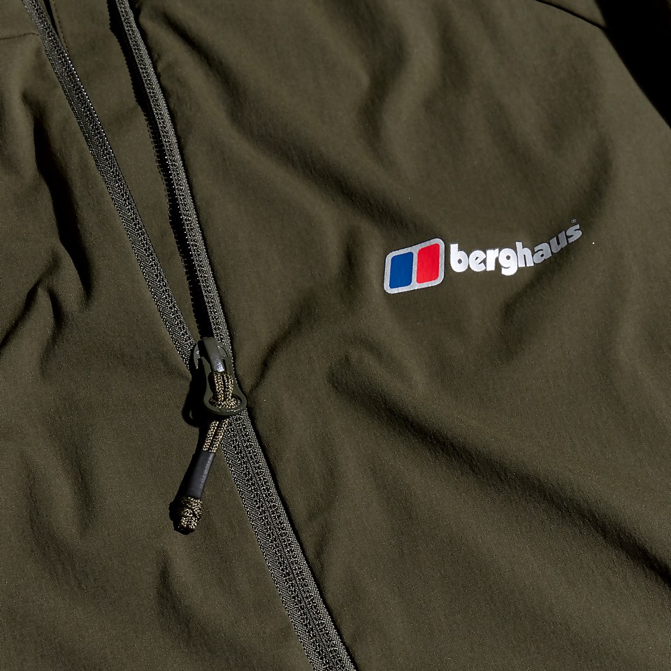 Men's Urban Theran Full Zip Hooded Jacket - Dark Green