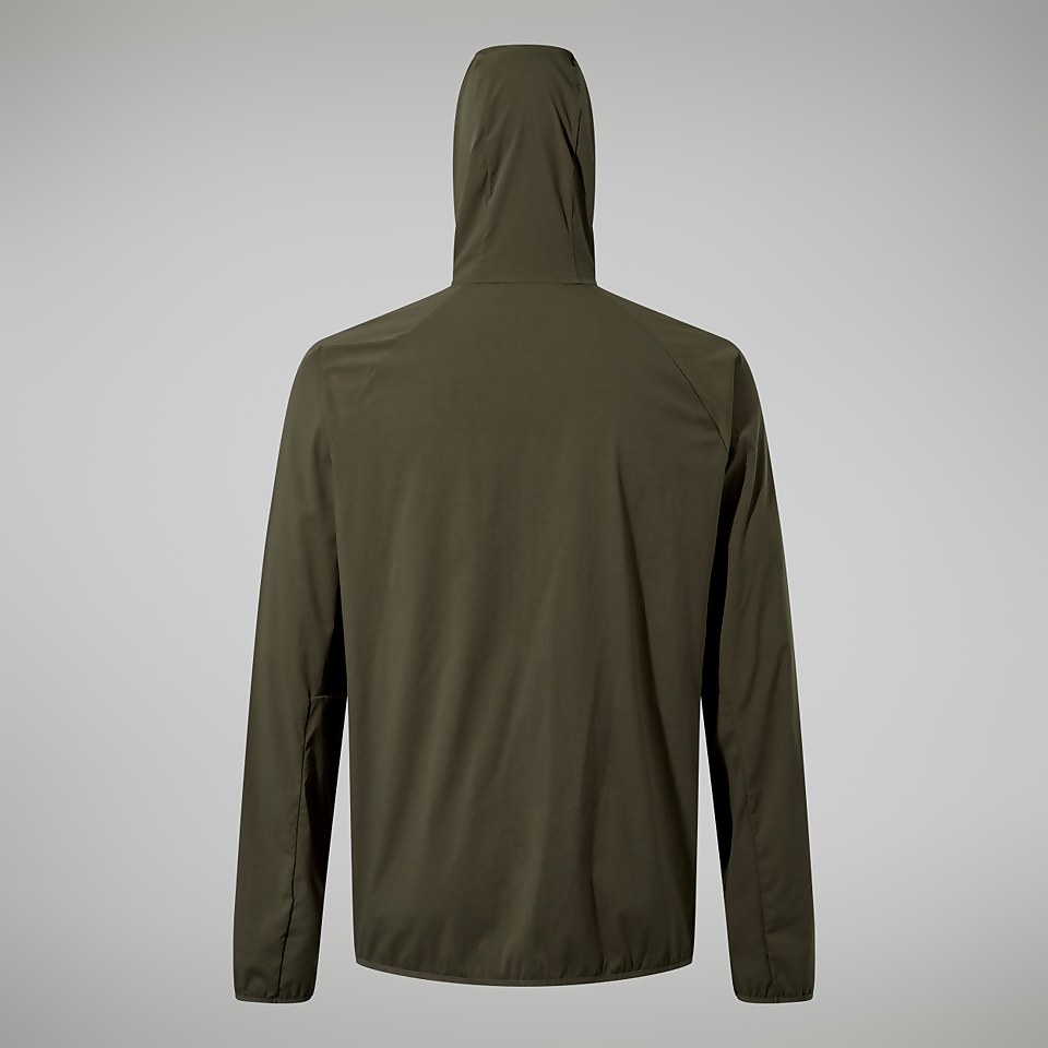 Men's Urban Theran Full Zip Hooded Jacket - Dark Green
