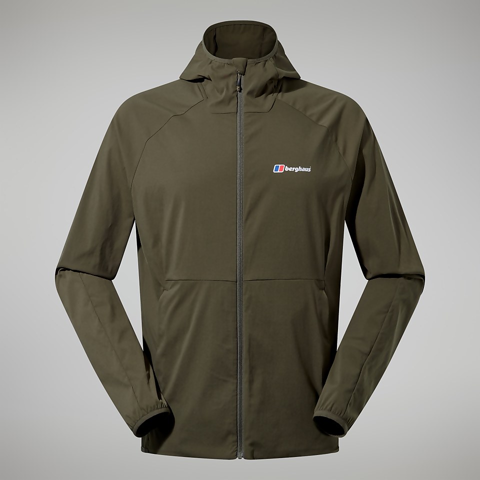 Men's Urban Theran Full Zip Hooded Jacket - Dark Green