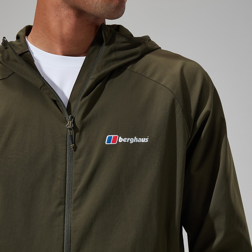 Men's Urban Theran Full Zip Hooded Jacket - Dark Green