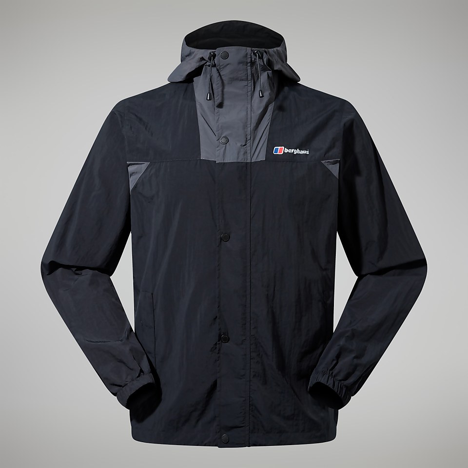Unisex Urban Windbreaker 21 Jacket - Black/Grey