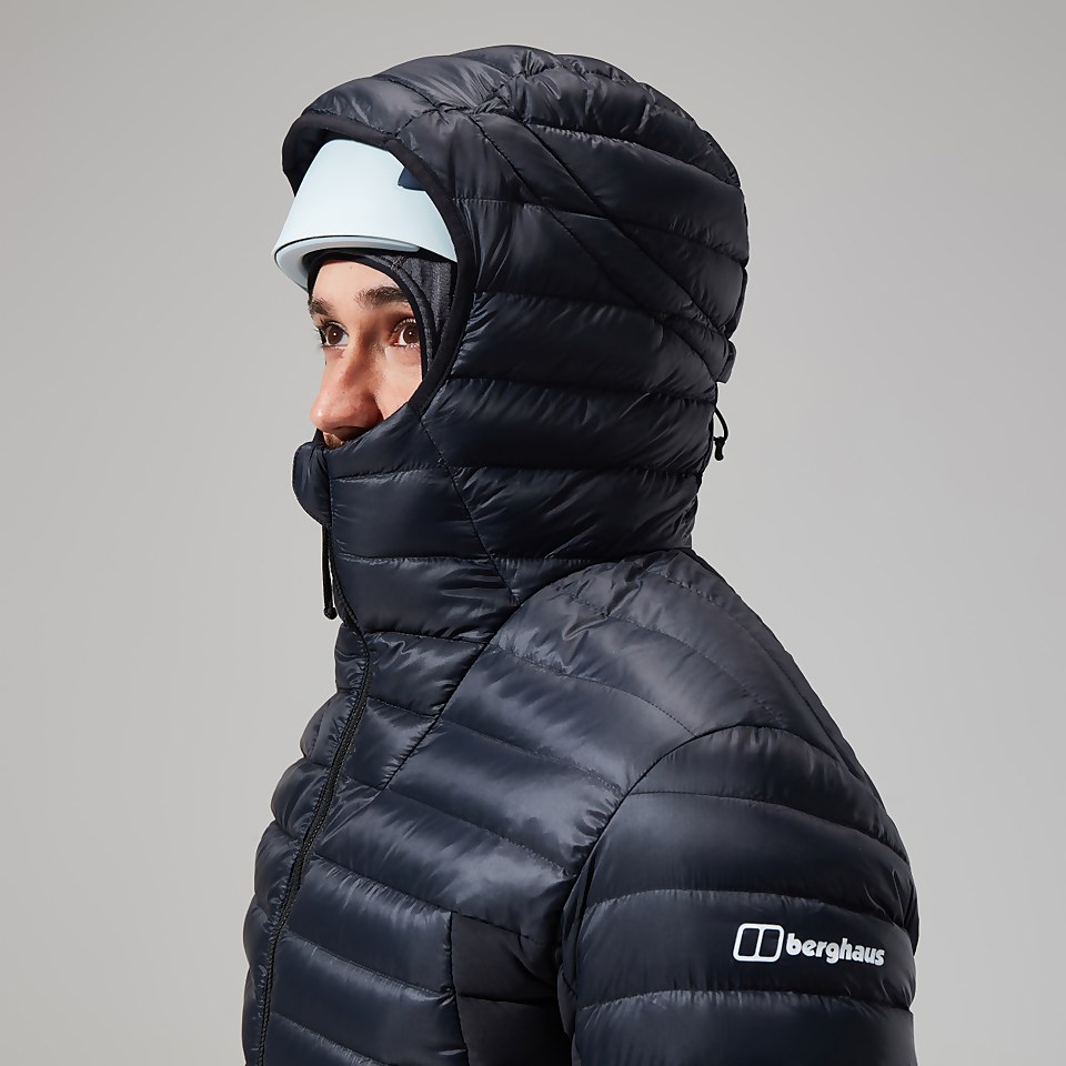 MTN Seeker MW Daunen Hoodie für Herren - Schwarz