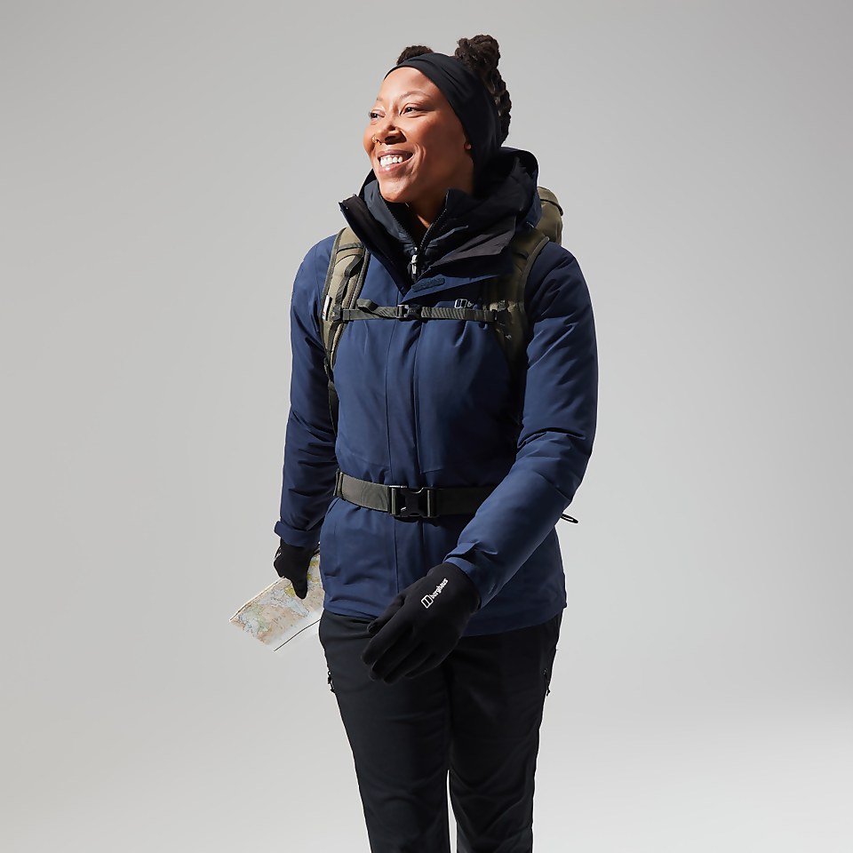 Women's Hillwalker Interactive Jacket - Dark Blue