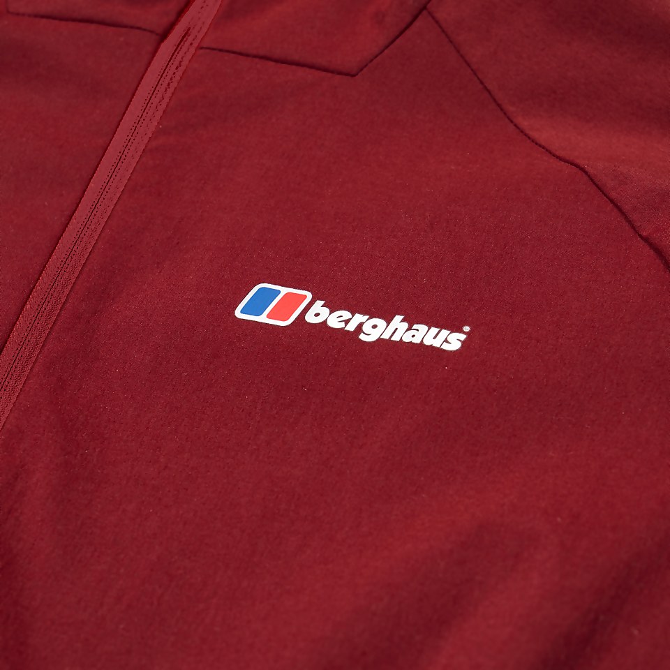 Women's Urban Arrina Full Zip Hooded Jacket - Dark Red