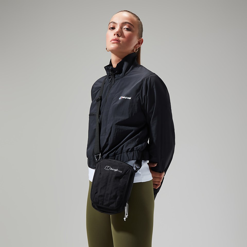 Women's Urban Cropped Co-ord Wind Jacket - Black