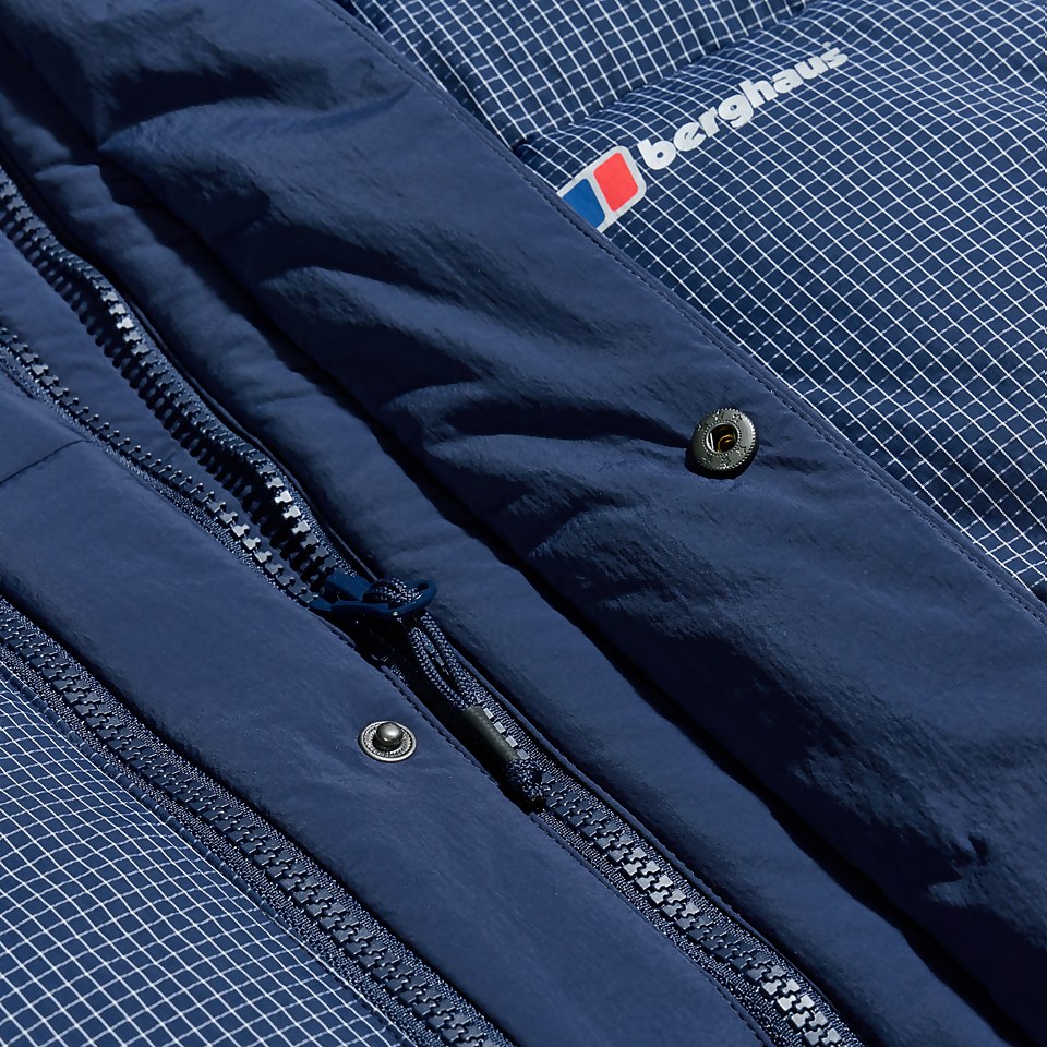 Men's Sabber Down Hooded Jacket - Dark Blue