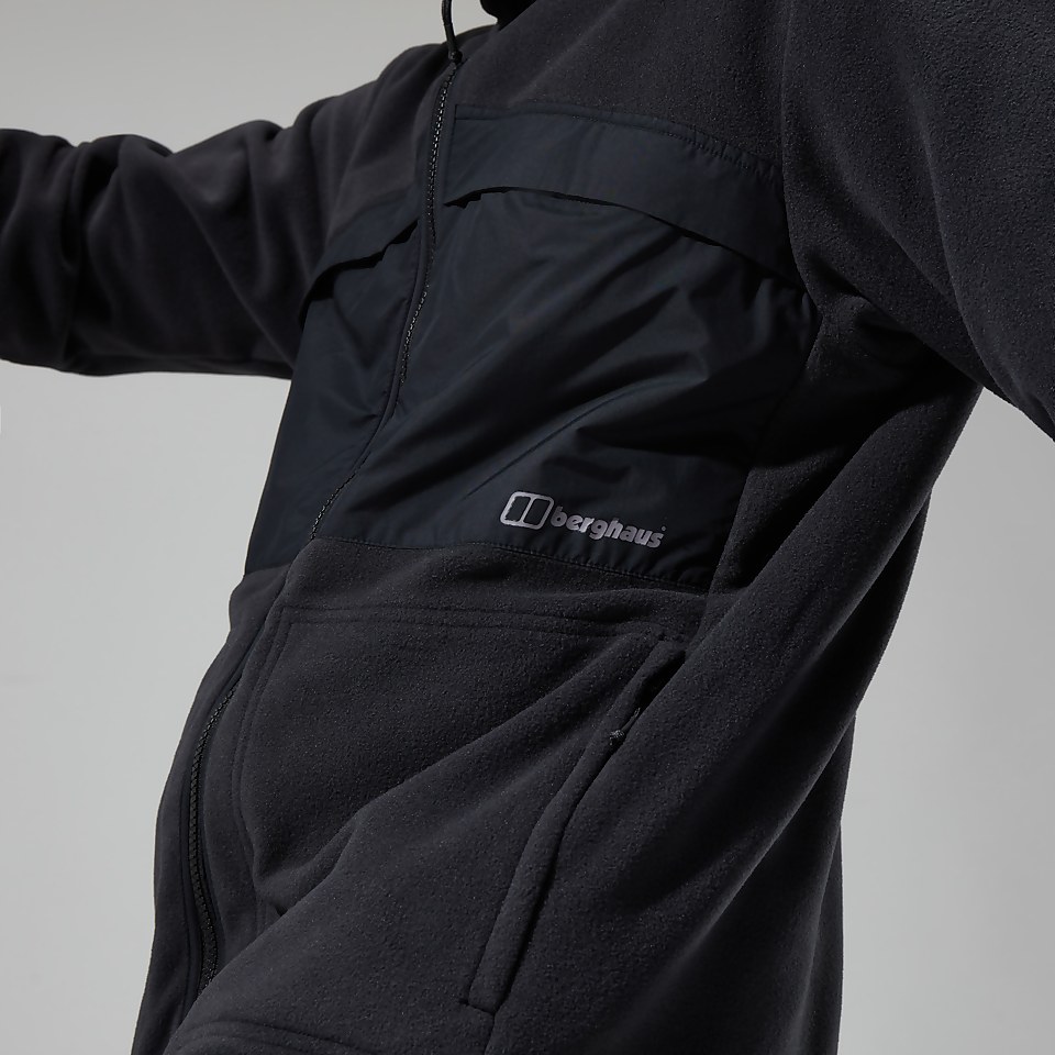 Tannen Fleece für Herren - Schwarz
