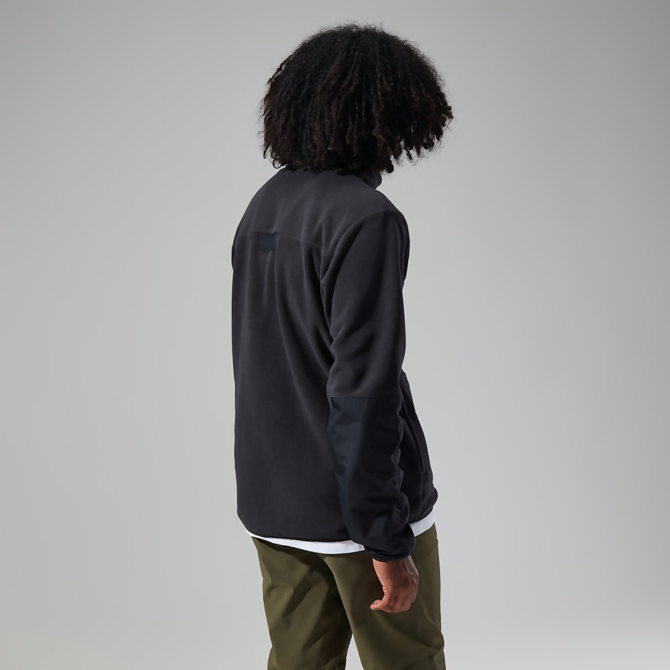 Tannen Fleece für Herren - Schwarz