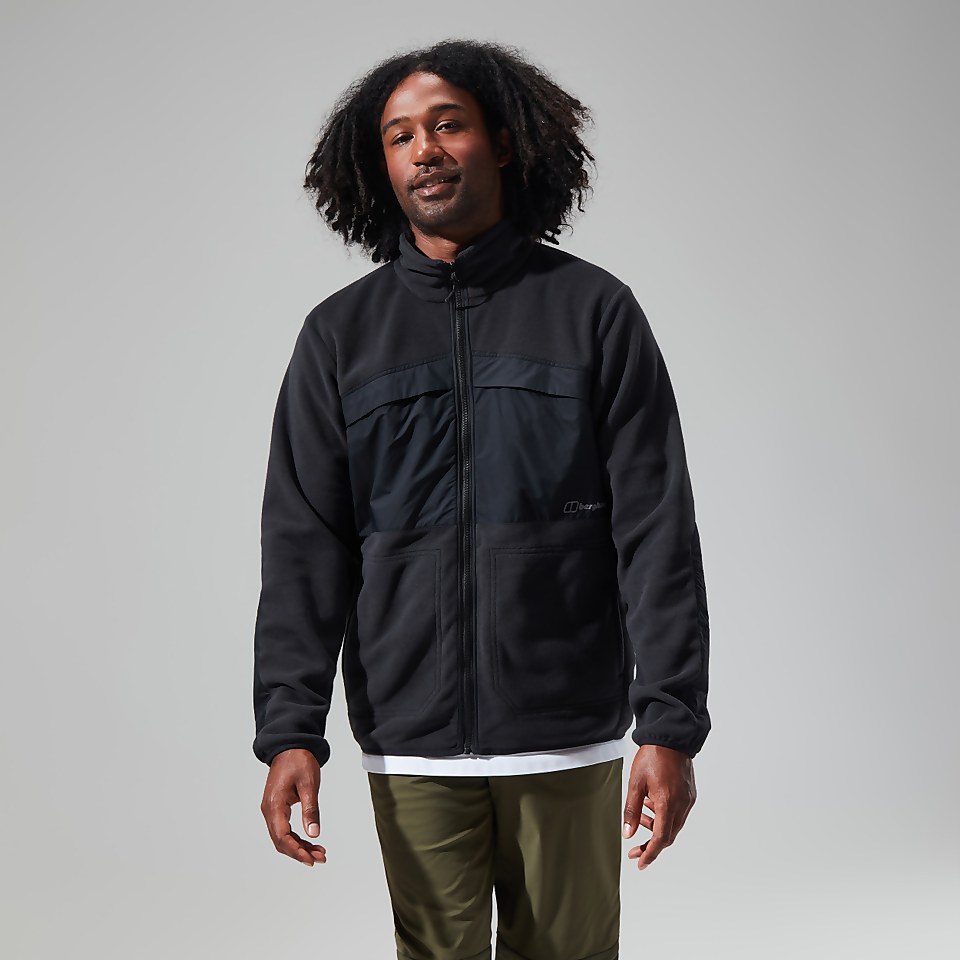 Tannen Fleece für Herren - Schwarz