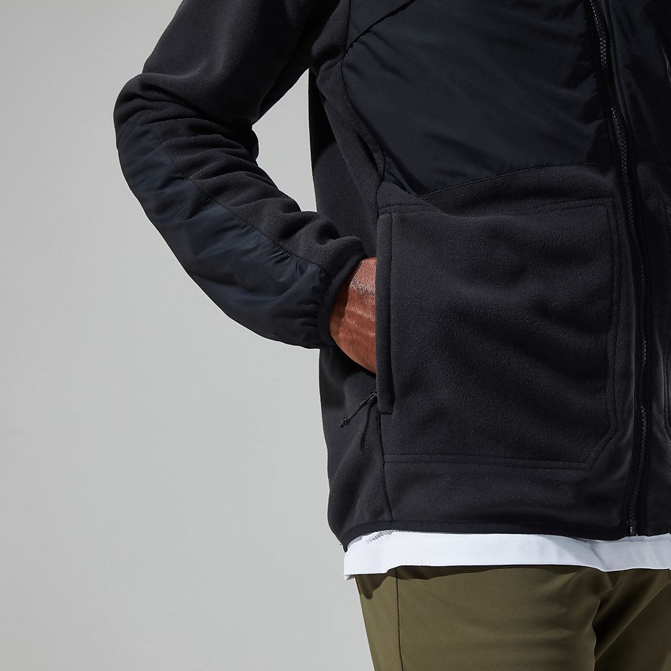 Tannen Fleece für Herren - Schwarz
