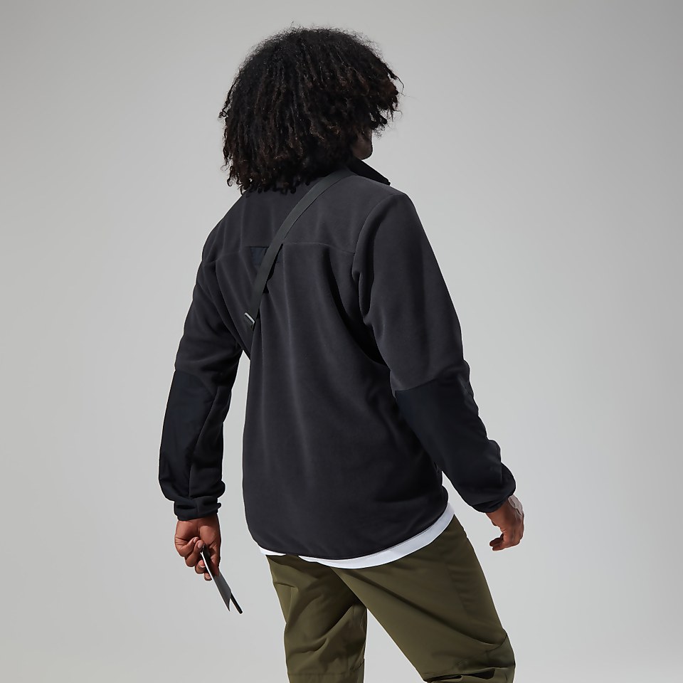 Tannen Fleece für Herren - Schwarz