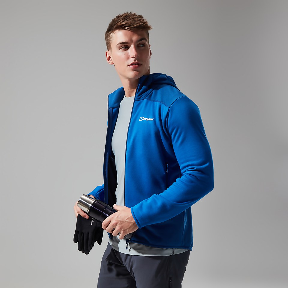 Heuberg Hoodie für Herren - Blau/Dunkelblau