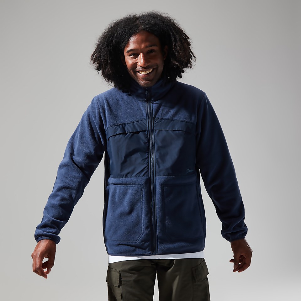 Men's Tannen Fleece Jacket - Dark Blue