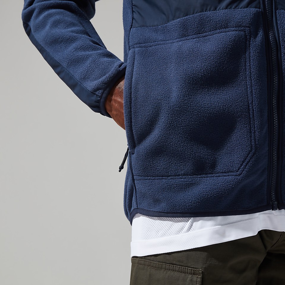Men's Tannen Fleece Jacket - Dark Blue