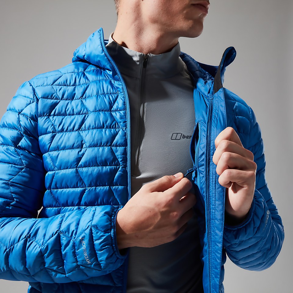 Men's Cuillin Insulated Hoody - Blue/Dark Blue