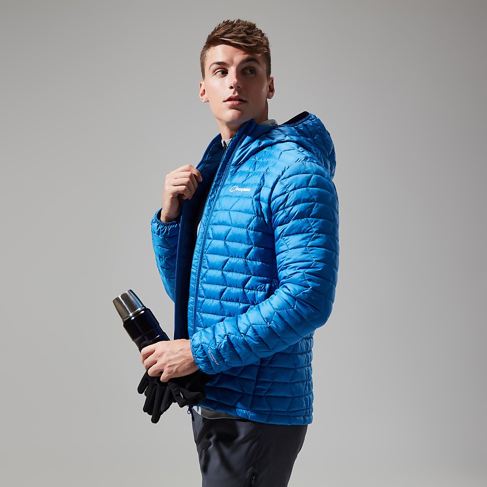 Men's Cuillin Insulated Hoody - Blue/Dark Blue