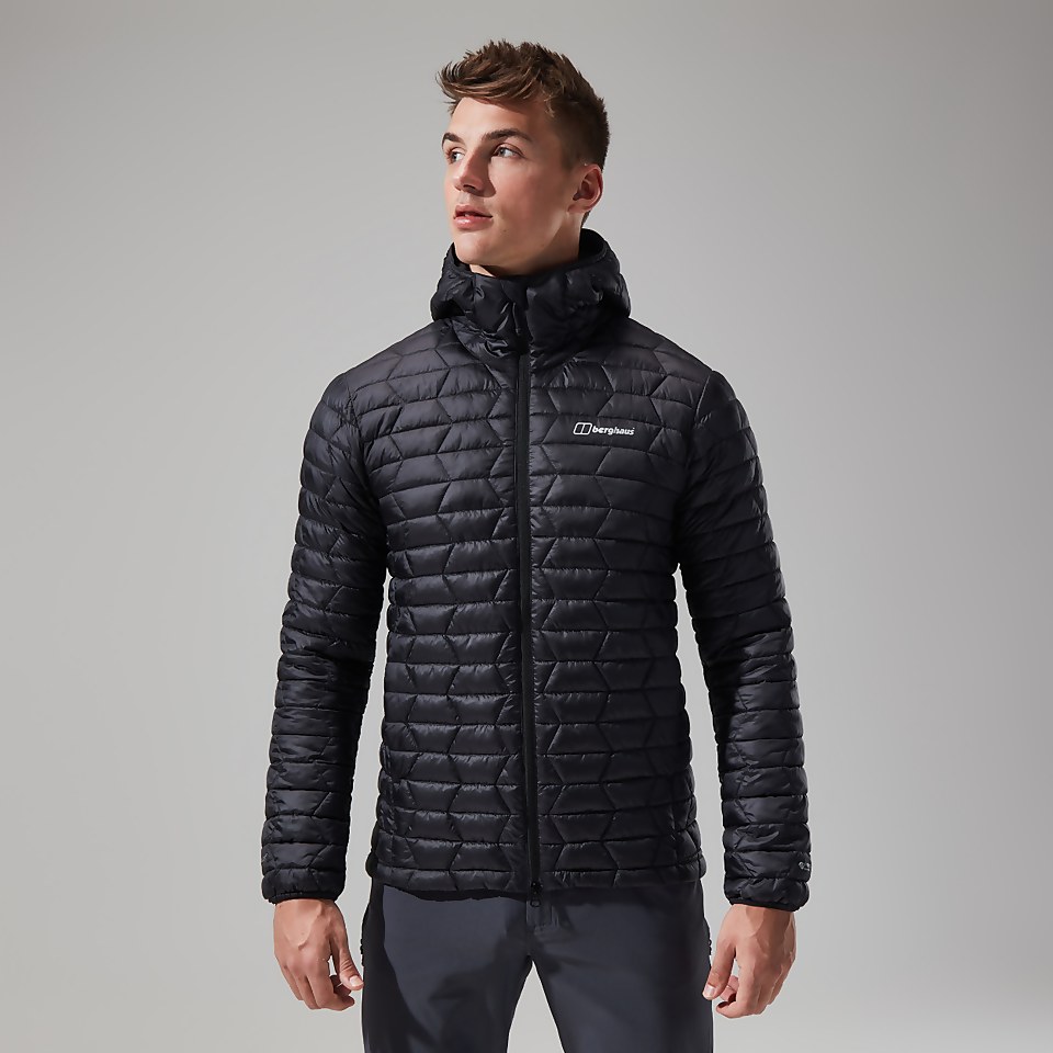 Cuillin Isolierender Hoodie für Herren - Schwarz/Grau
