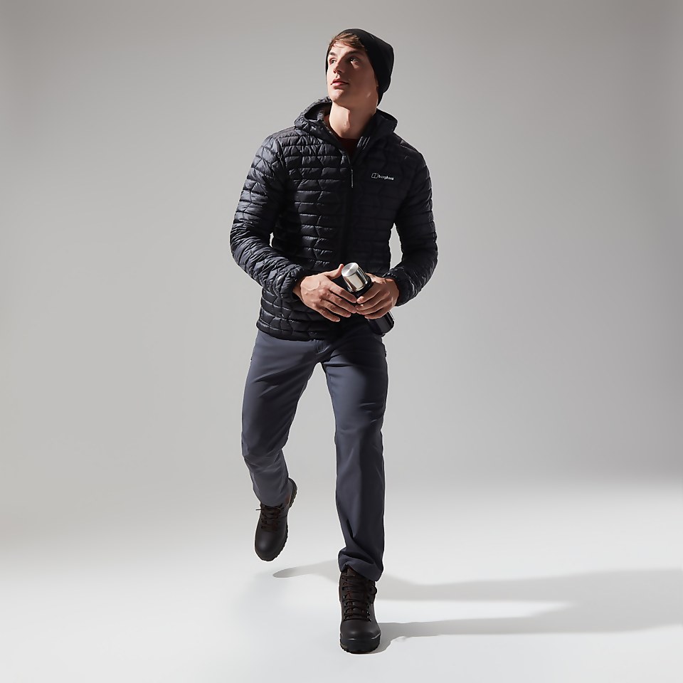 Cuillin Isolierender Hoodie für Herren - Schwarz/Grau