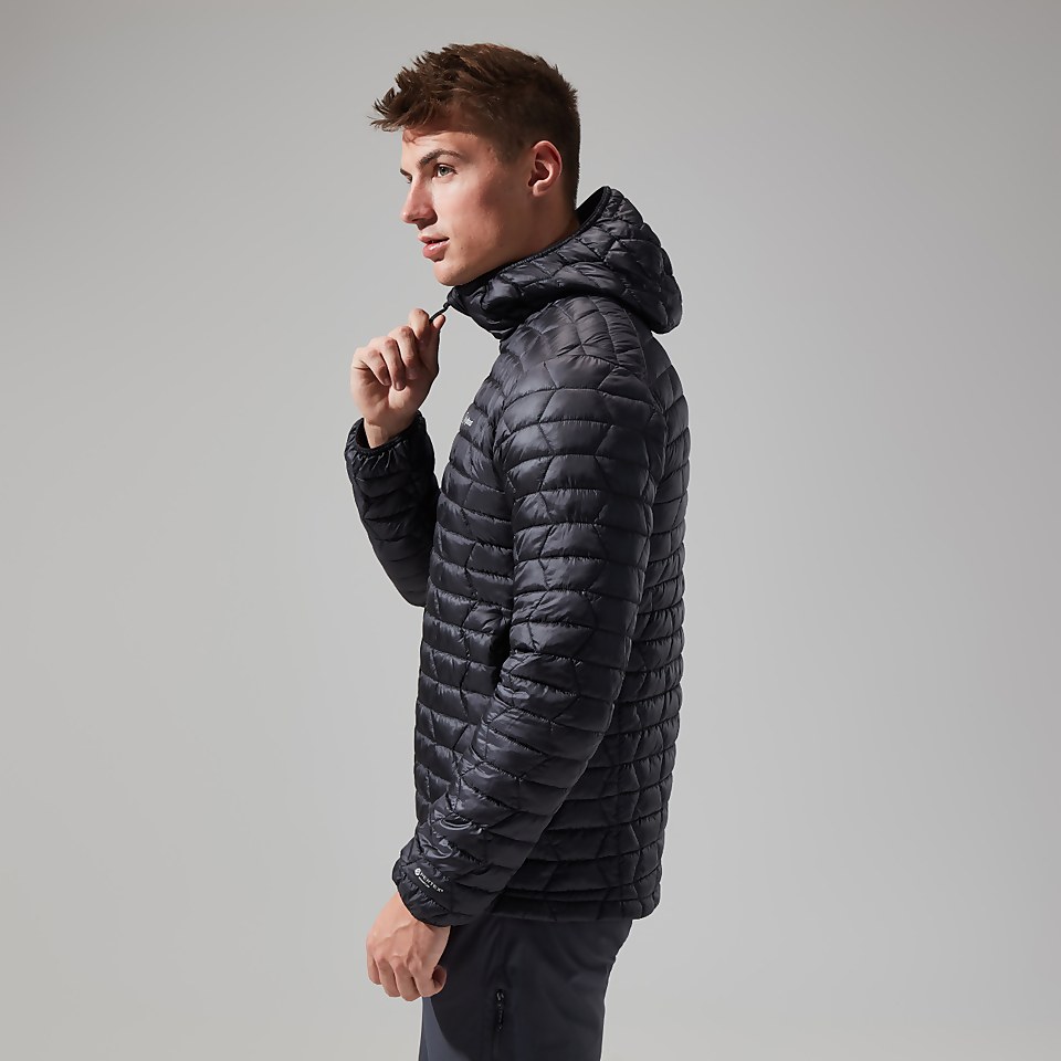 Cuillin Isolierender Hoodie für Herren - Schwarz/Grau