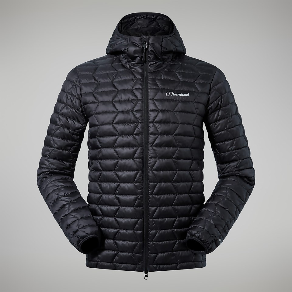 Cuillin Isolierender Hoodie für Herren - Schwarz/Grau