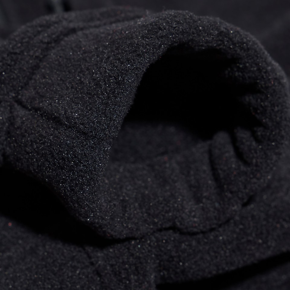 Women's Urban Cropped Co-ord Fleece Jacket - Black