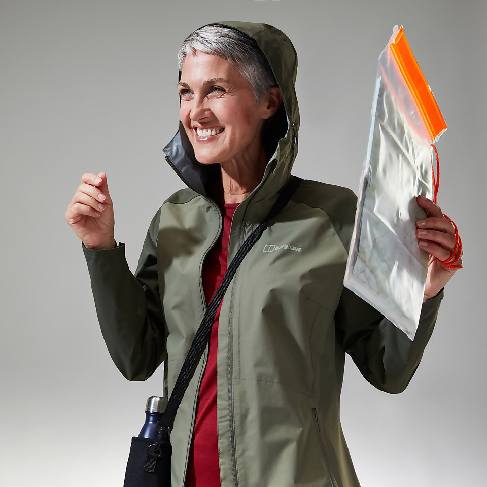 Women's Deluge Pro Jacket - Green/Dark Green